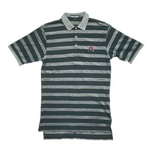 Polo Golf Polo, Gray and Green, Size Medium